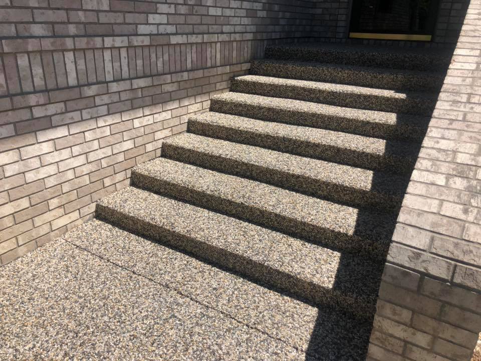 River Rock Decking