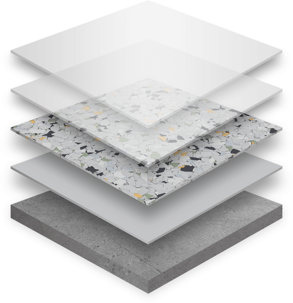 Hardy Steps Polyurea Flake